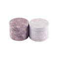 New Hot Cheap Price 40mm 50mm 63mm Pink Leopard Print Zinc Alloy Grinder Weed Herb Grinder